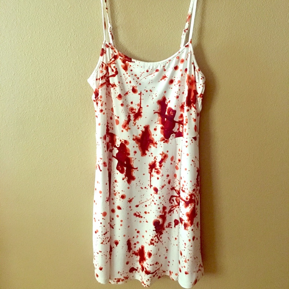 Hot Topic “Blood Splatter” Dress (Girls Large)
